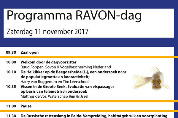 RAVON-dag Uitnodiging Programma