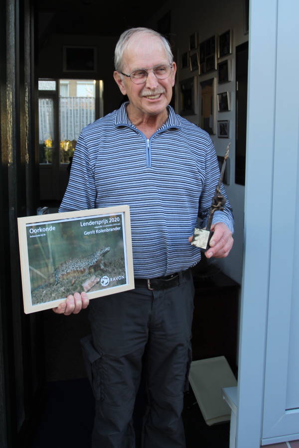 Winnaar Lendersprijs Gerrit Kolenbrander