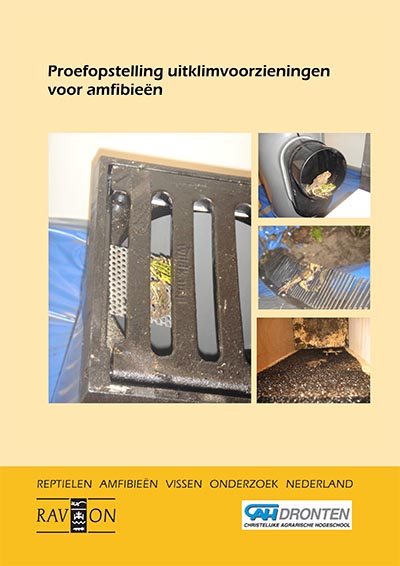 Proefopstelling voor uitklimvoorzieningen amfibieën