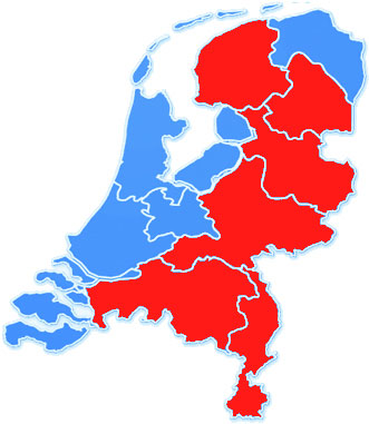 Ranavirus verspreiding Nederland